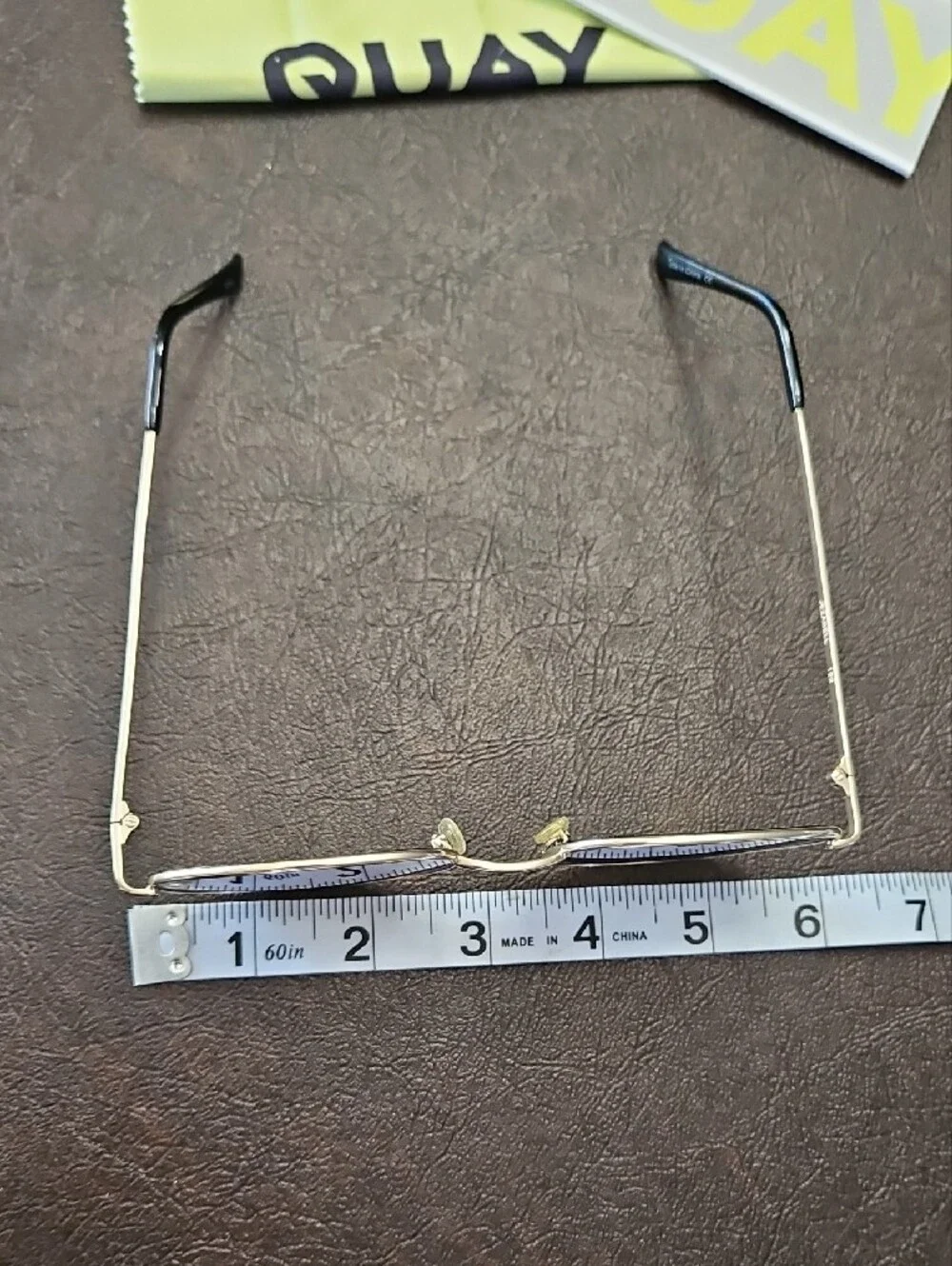 Quay Australia Jezabell Gold Frame Oversized Sunglasses with Smoke Lenses